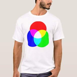 Doppelseitiges T-Shirt RGB u. CYM