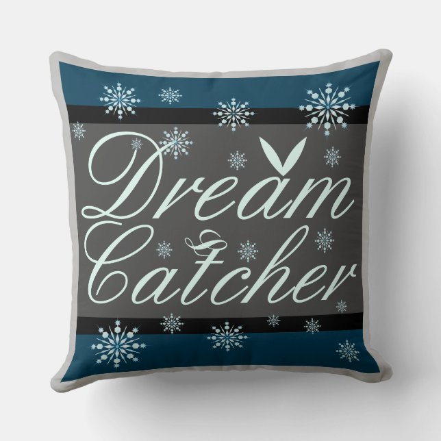 Doppelseitiges Traumwurfkissen Kissen (Rückseite)