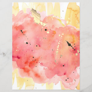 Doppelseitiges Watercolor-Scrapbook