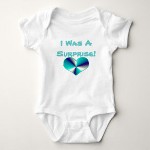 DOPPELShirt WAR ICH EIN SURPISE Baby Strampler