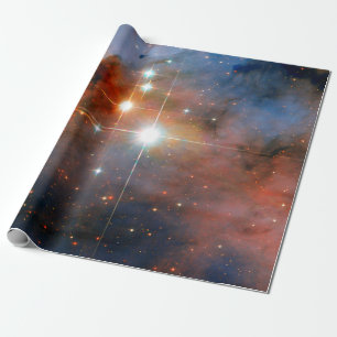 Doppelsterne WR 25 & Tr16-244 - Hubble-Weltraumfot Geschenkpapier