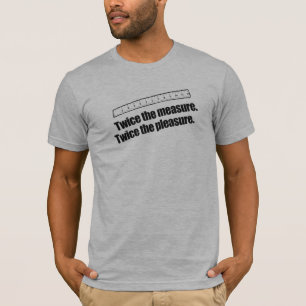 DOPPELT GEMESSEN DOPPELT GENUSSEN T-Shirt