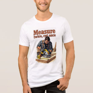 Doppelt genäht hält besser - T-Shirt Tri-Blend Shirt