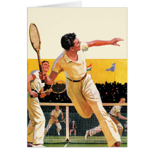 Doppelt-Tennis-Match