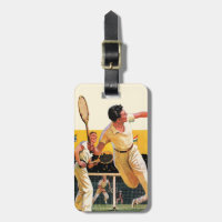 Doppelt-Tennis-Match