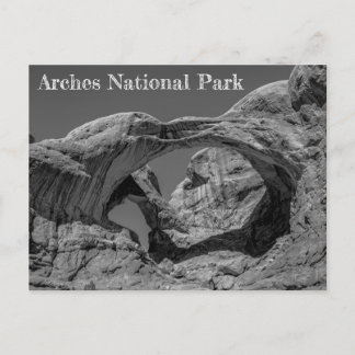 Doppelte Arche im Nationalpark Arches Postkarte