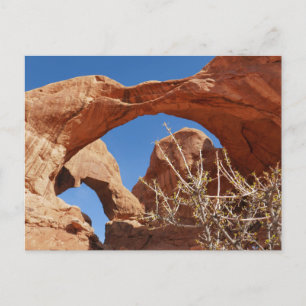 Doppelte Arche im Nationalpark Arches Postkarte