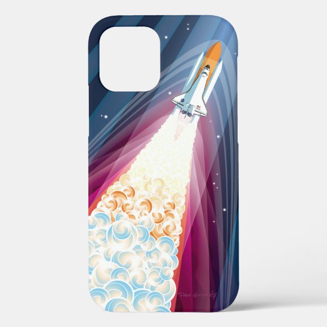 Doppelte Auftrieb (Start der Space Shuttle-Funktio Case-Mate iPhone Hülle (Rückseite)