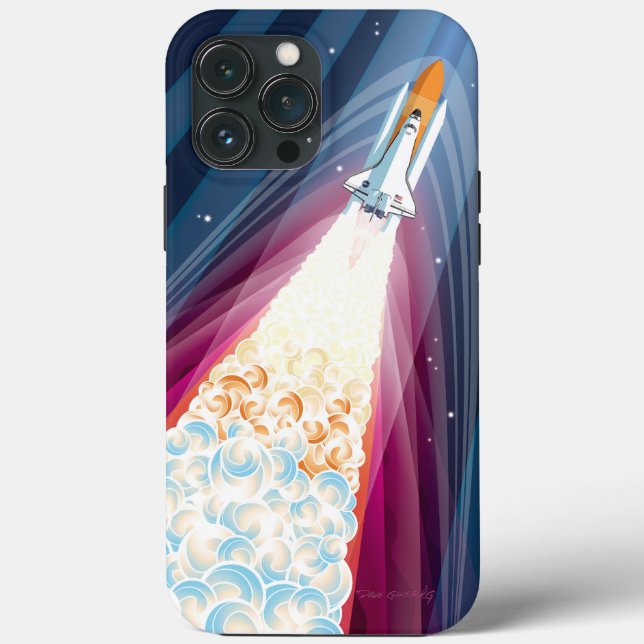 Doppelte Auftrieb (Start der Space Shuttle-Funktio Case-Mate iPhone Hülle (Rückseite)