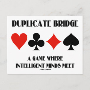 Doppelte Brücke ein Spiel-intelligentes Einladung