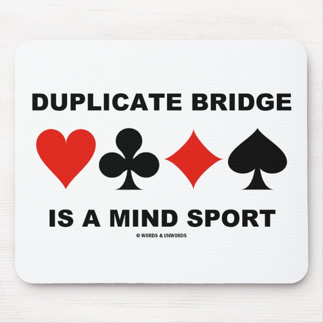 Doppelte Brücke ist ein Sinnessport Mousepad (Vorne)