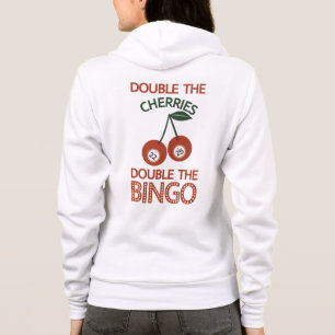 Doppelte Kirschen Doppelte Bingo Hoodie