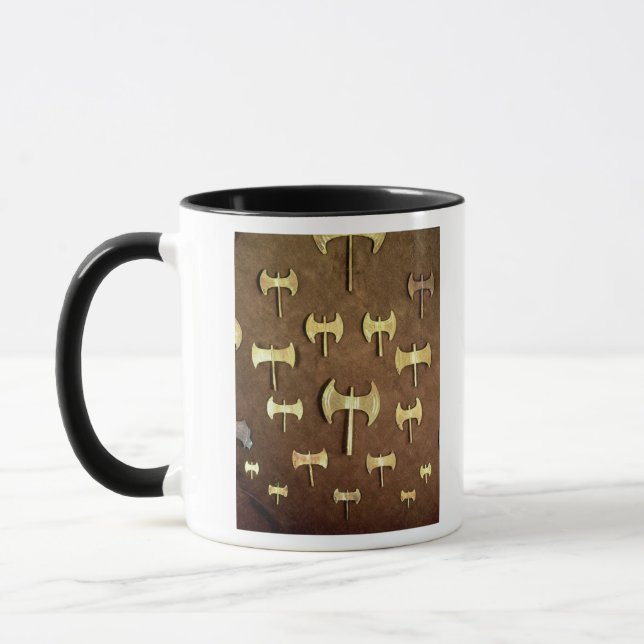 Doppelte Miniaturäxte Tasse (Links)