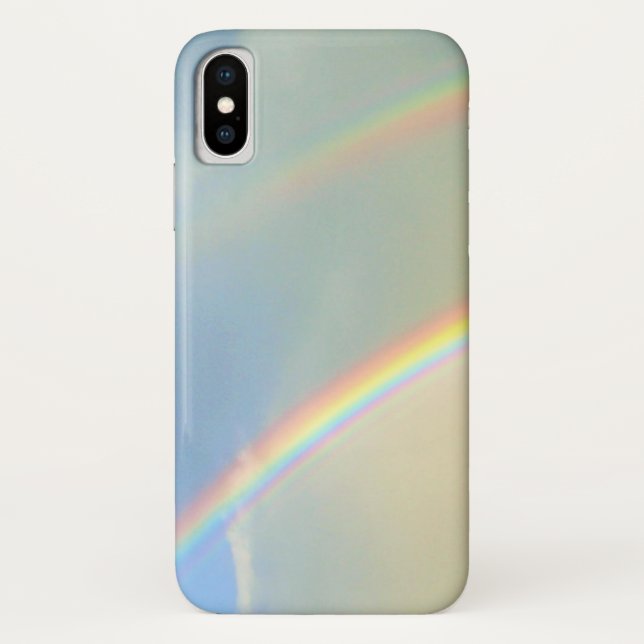 Doppelte Regenbogen-Fotografie Case-Mate iPhone Hülle (Rückseite)
