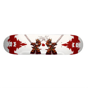 Doppelte Samurais Skateboard