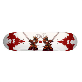 Doppelte Samurais Skateboard
