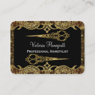 Doppelte Schere-berufliche Art Wellingtons Visitenkarte