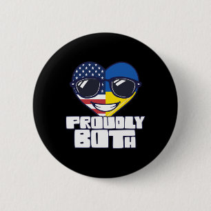 Doppelte Staatsbürgerschaft Stolz auf beide USA Uk Button