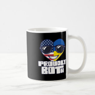 Doppelte Staatsbürgerschaft Stolz auf beide USA Uk Kaffeetasse