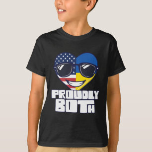 Doppelte Staatsbürgerschaft Stolz auf beide USA Uk T-Shirt
