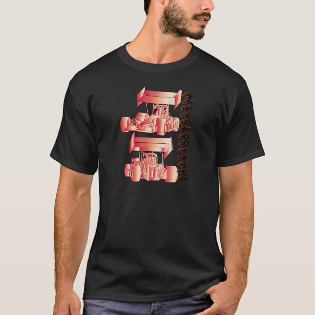 Doppelte Supermodified Orange T-Shirt (Vorderseite)