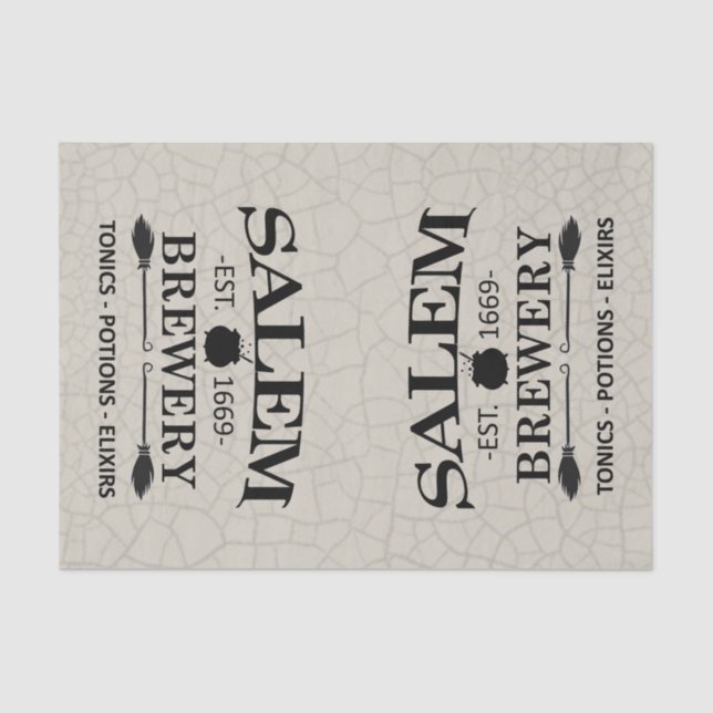 Doppelte Trouble Salems - Background Seidenpapier (Vorderseite)