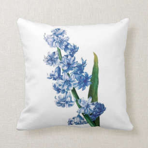 Doppelte Vintage Blume Redoute der Hyazinthe Kissen