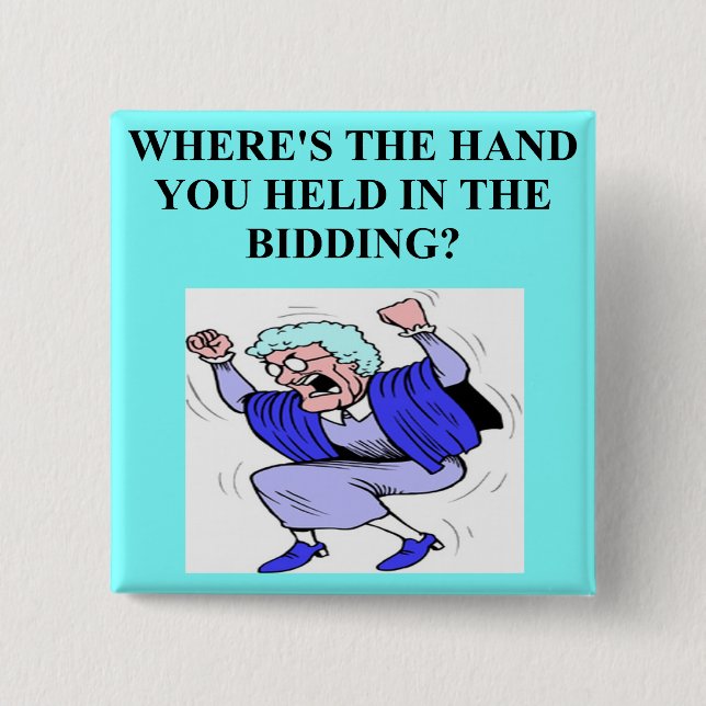 doppelter Brückenspielspieler Button (Vorderseite)