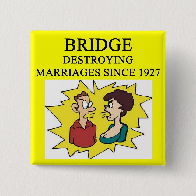 doppelter Brückenspielspieler Button (Vorderseite)