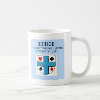doppelter Brückenspielspieler Tasse