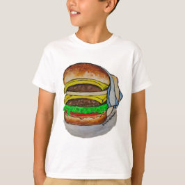 Doppelter Cheeseburger T-Shirt