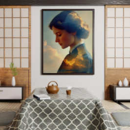 Doppelter Exposition an der Küste Poster