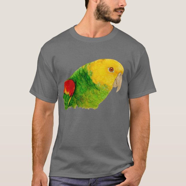 Doppelter gelber vorangegangener Amazonas T-Shirt (Vorderseite)