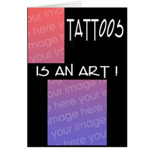 Doppelter Rahmen der Tätowierung