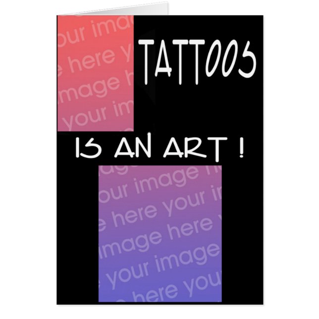 Doppelter Rahmen der Tätowierung (Vorne)