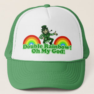 Doppelter Regenbogen oh mein Gott! Truckerkappe