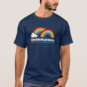 Doppelter Regenbogen T-Shirt
