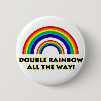Doppelter Regenbogen. VOLLSTÄNDIG!! Button