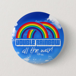 Doppelter Regenbogen, vollständig! Button