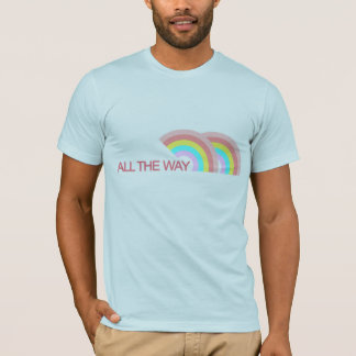 Doppelter Regenbogen-vollständig T - Shirt