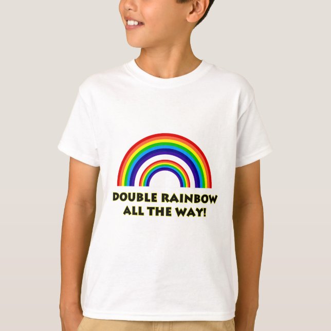 Doppelter Regenbogen. VOLLSTÄNDIG!! T-Shirt (Vorderseite)