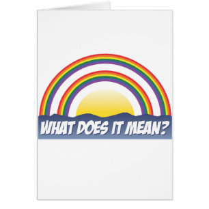 Doppelter Regenbogen, was ihn gemein tut?