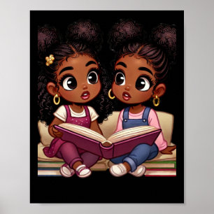 Doppelter S Fierce Twin Energy Sticker Poster