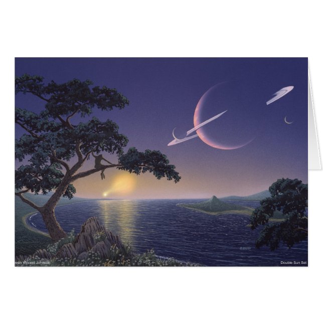 Doppelter Sonnenuntergang (Vorderseite (Horizontal))