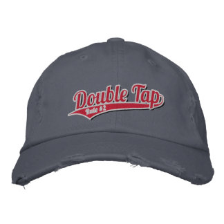 Doppelter Stich - Regel Nr. 2 Bestickte Baseballkappe