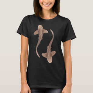 DOPPELTER ZEBRA/LEOPARDHAI -stegostoma fasciatum ( T-Shirt
