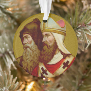 Doppeltes Bild SS. Cyril & Methodius (M 001) Acryl Ornament