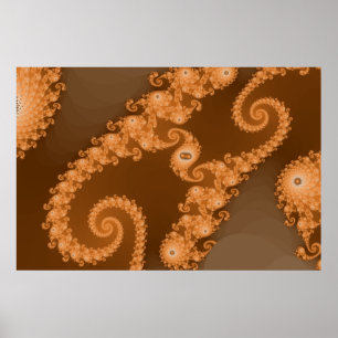 Doppeltes Espresso-Plakat Poster