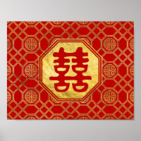 Doppeltes Glück Feng Shui Symbol