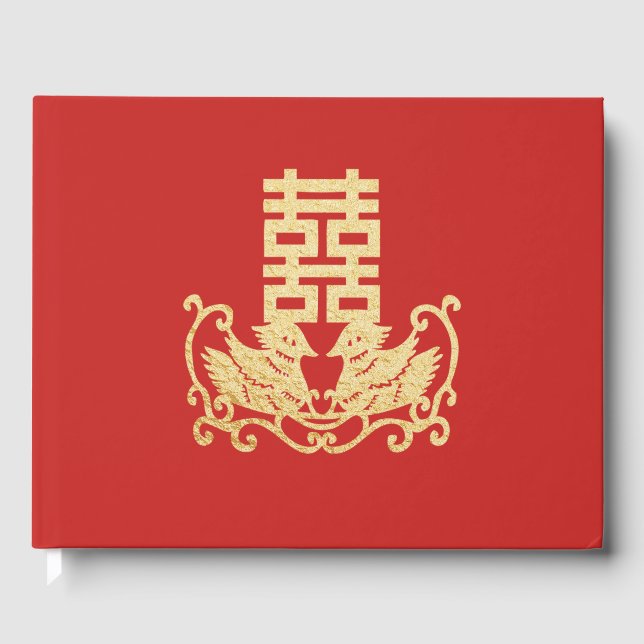 Doppeltes Glück Gästebuch (Vorderseite)